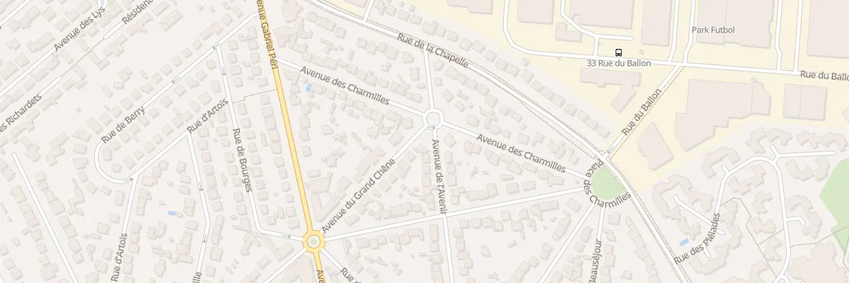 Plan du 18 Av du Grand Chêne à Noisy-le-Grand