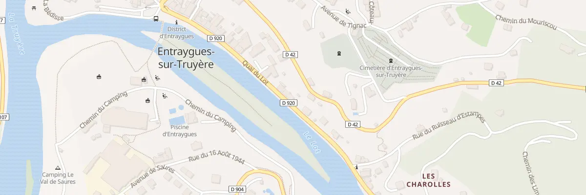 Plan du 20 Quai du Lot à Entraygues-sur-Truyère