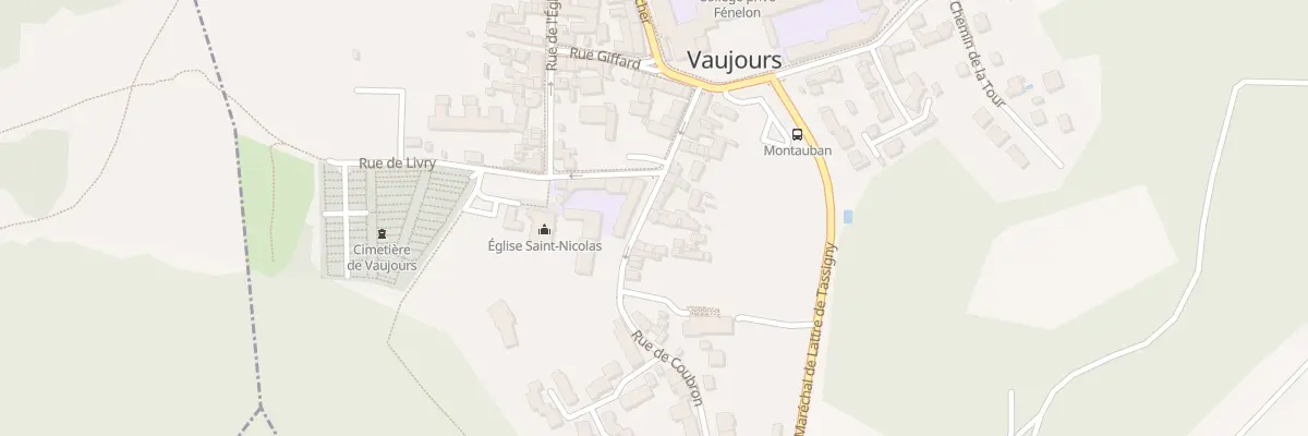 Plan du 35 Rue de Coubron à Vaujours