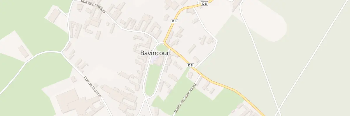 Plan du 19 Pl de la Mairie à Bavincourt