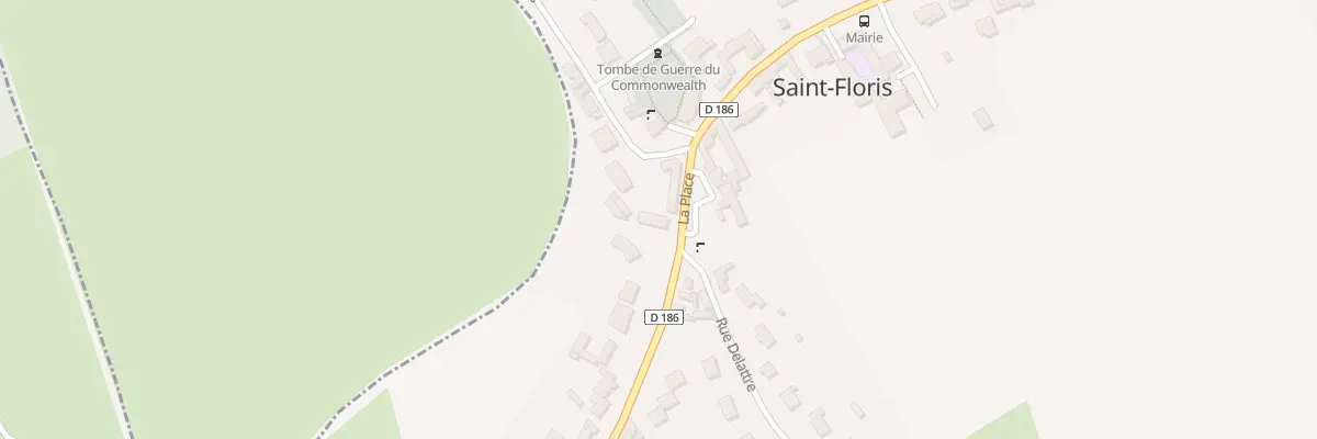 Plan du 28 Rue de Saint - Venant à Saint-Floris
