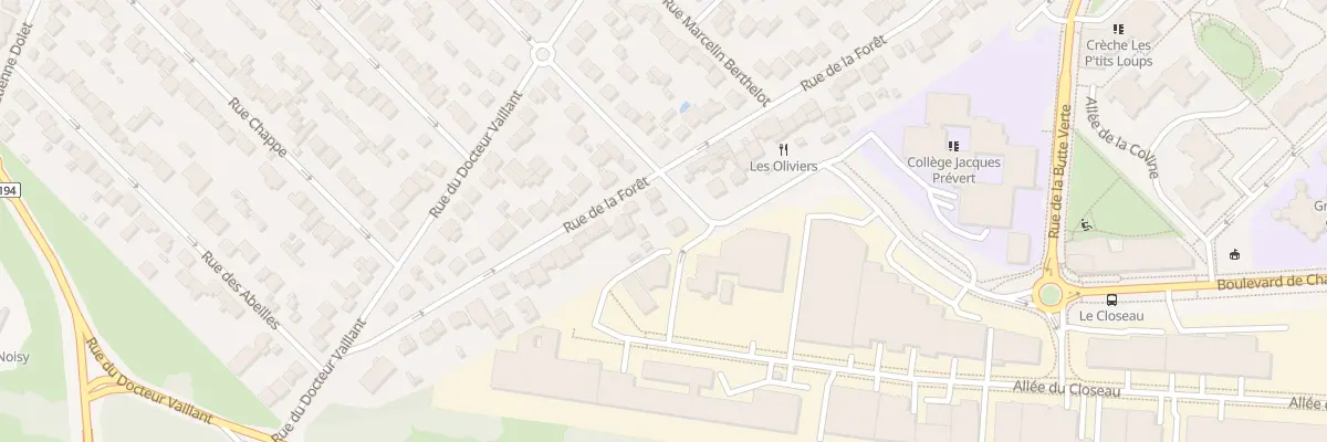 Plan du 62 Rue Camille Flammarion à Noisy-le-Grand