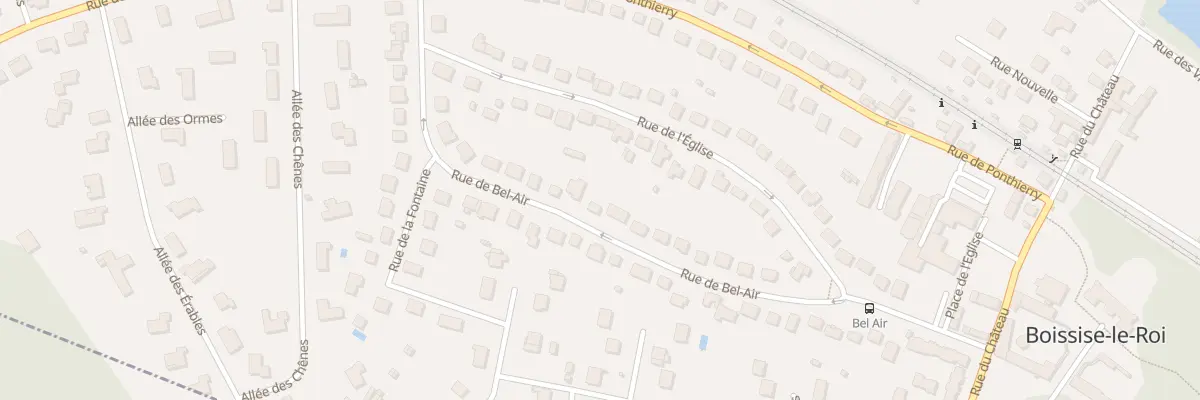 Plan du 26 Rue de Bel Air à Boissise-le-Roi