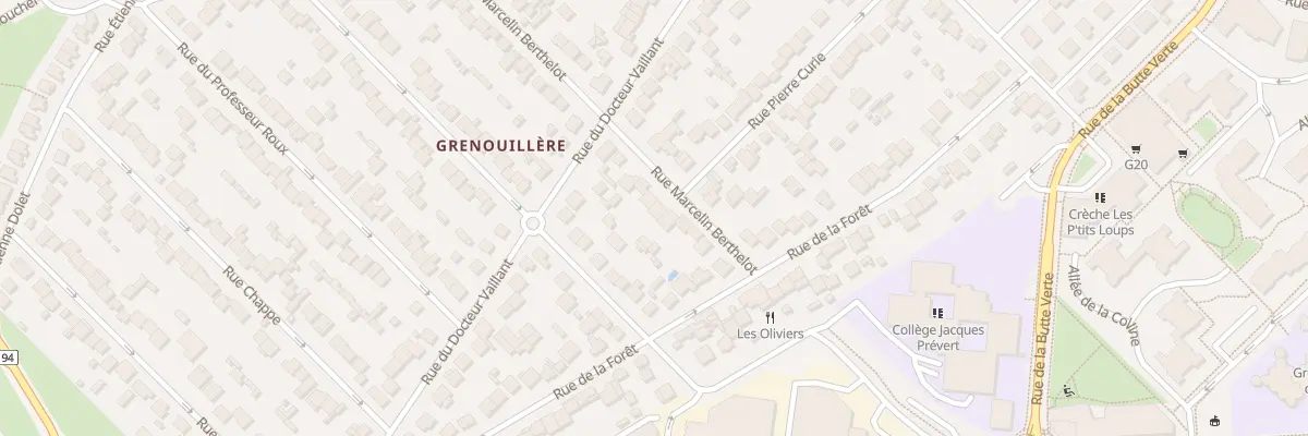 Plan du 44 Rue Marcelin Berthelot à Noisy-le-Grand