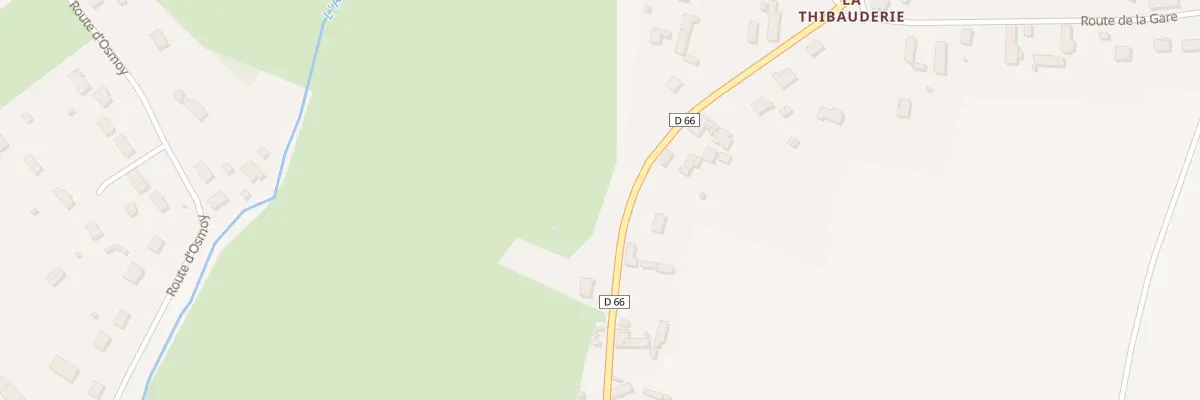 Plan du 5 Rte de Farges à Savigny-en-Septaine