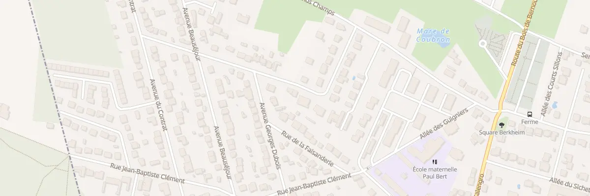 Plan du 27 Rue Henri Christin à Coubron