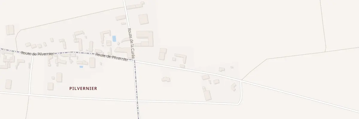 Plan du 2 Ham de Pilvernier à Mondreville