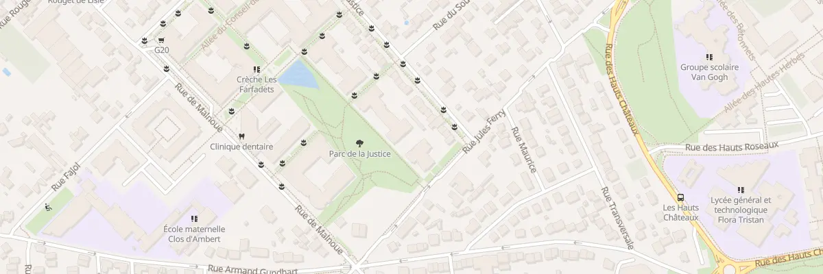 Plan du 44 Rue de la Justice à Noisy-le-Grand