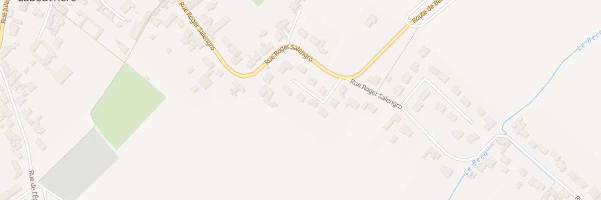 Plan du 548 Rue Roger Salengro à Labeuvrière