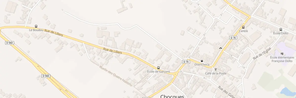 Plan du 112 Rue de Lillers à Chocques