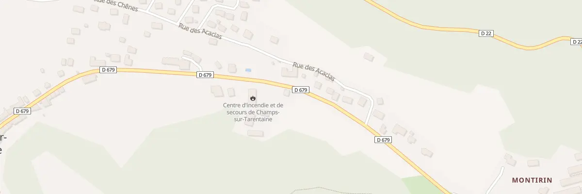 Plan du 5239 Le Bourg à Champs-sur-Tarentaine-Marchal