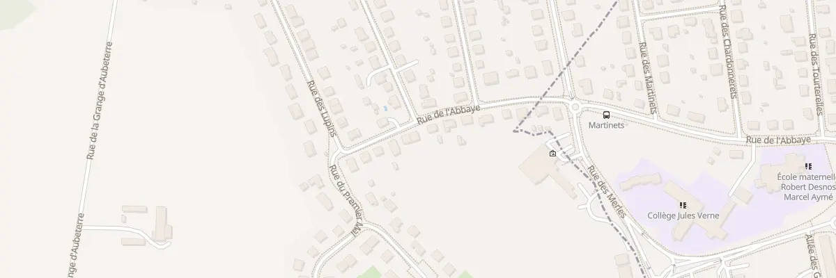 Plan du 119 Rue de l’Abbaye à Domérat
