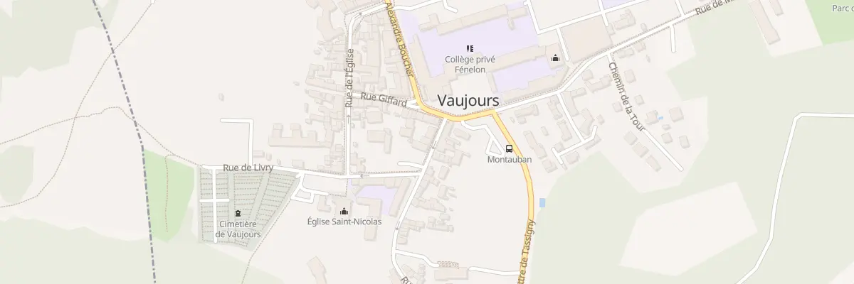 Plan du 6B Rue de Coubron à Vaujours