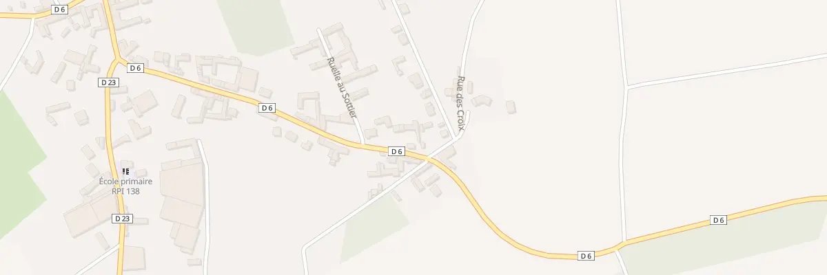 Plan du 20 Rue de Foncquevillers à Souastre