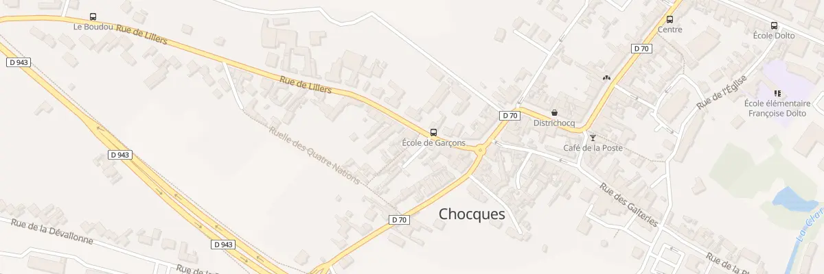 Plan du 81 Rue de Lillers à Chocques