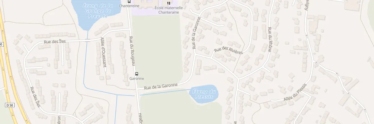 Plan du 3 Rue de la Garonne à Savigny-le-Temple