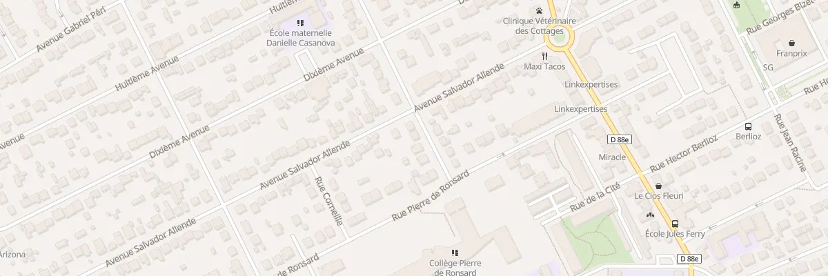 Plan du 4 Rue Montaigne à Tremblay-en-France