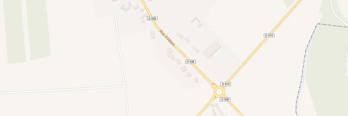 Plan du 8B Rue d’Albert à Hédauville