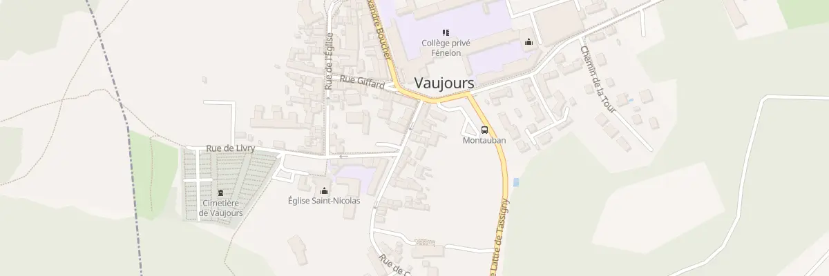Plan du 9 Rue de Coubron à Vaujours