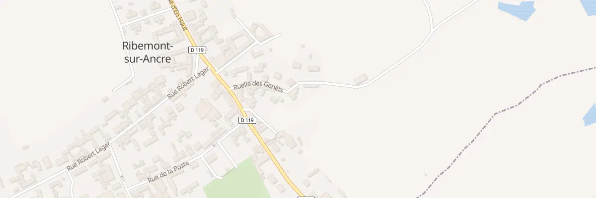 Plan du 6 Rle des Genets à Ribemont-sur-Ancre