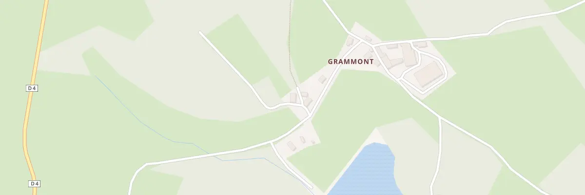 Plan du 2 Grammont à Dontreix