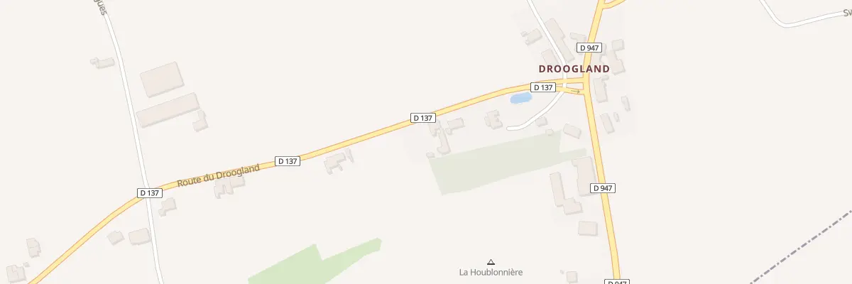 Plan du 1638 Rte du Drogland à Winnezeele