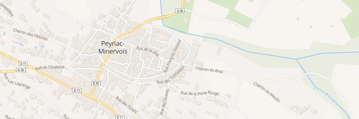 Plan du 78 Le Village à Peyriac-Minervois