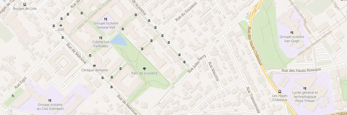 Plan du 54 Rue de la Justice à Noisy-le-Grand