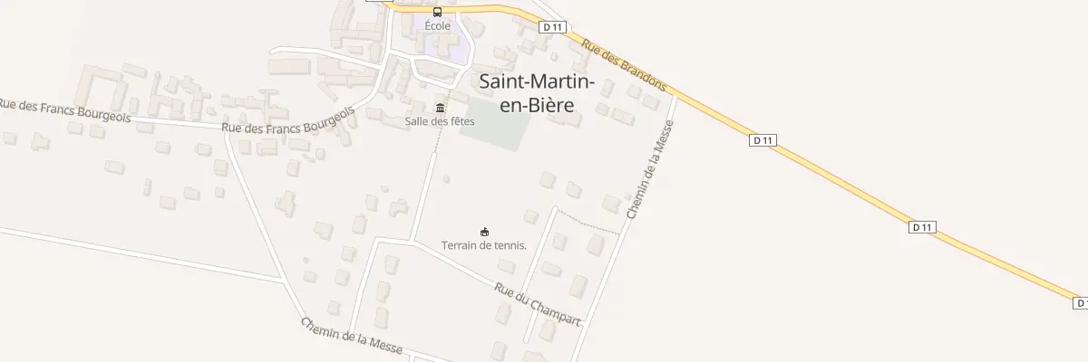 Plan du 81 La Renaudelle à Saint-Martin-en-Bière