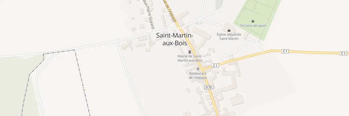Plan du 528 Rue de l’Abbaye à Saint-Martin-aux-Bois