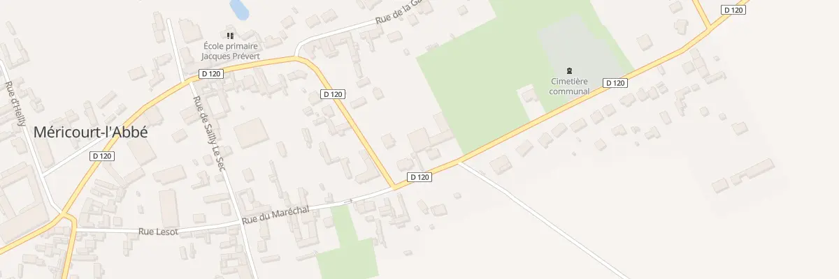 Plan du 5 Rue du Maire à Méricourt-l’Abbé