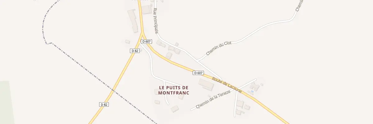 Plan du 5017 Montfranc à Montfranc