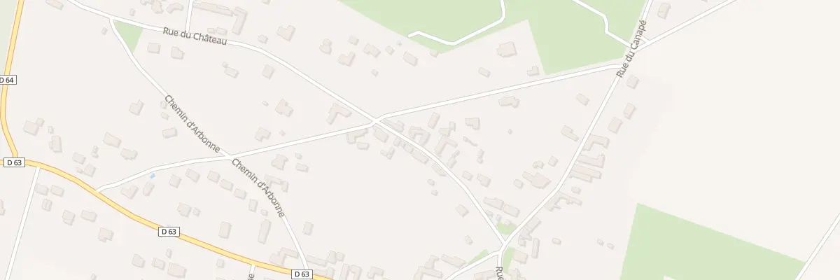 Plan du 20 Rue du Château à Achères-la-Forêt