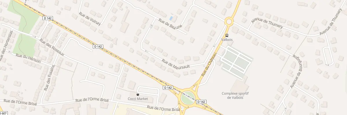 Plan du 20 Rue de Meursault à Boissise-le-Roi