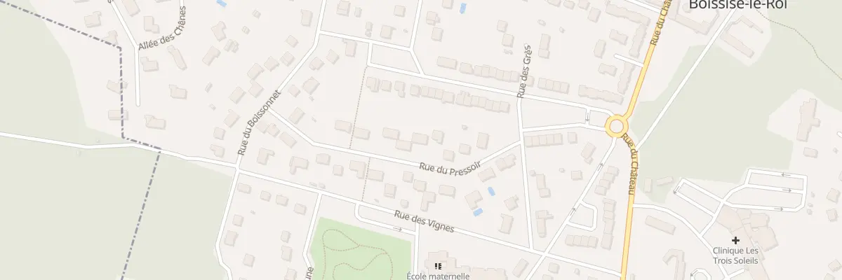 Plan du 10 Rue du Pressoir à Boissise-le-Roi