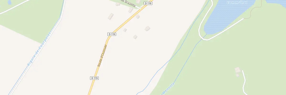 Plan du 41 Rte d’Ouzouer à Montereau