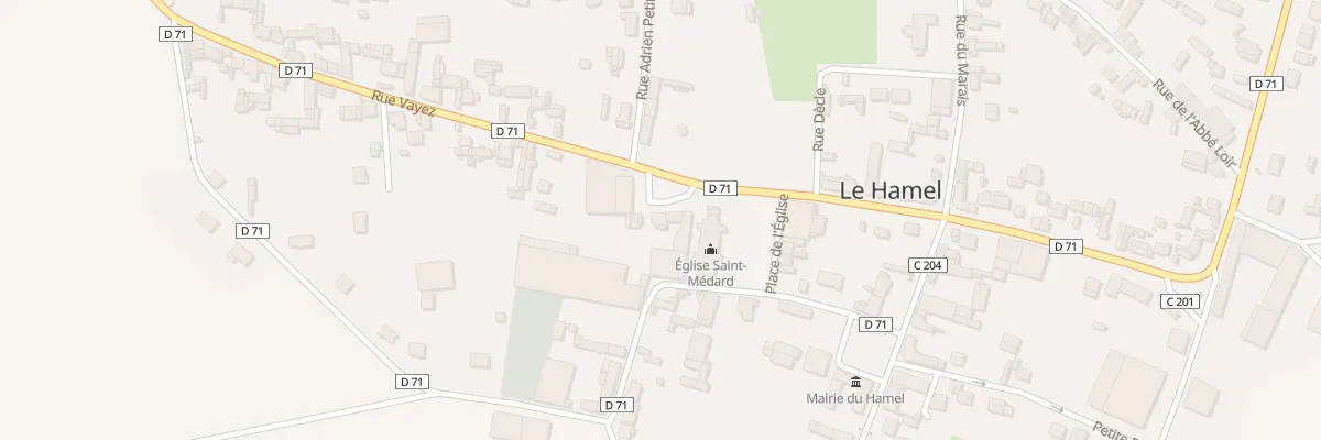 Plan du 42 Rue du Général John Monash au Hamel