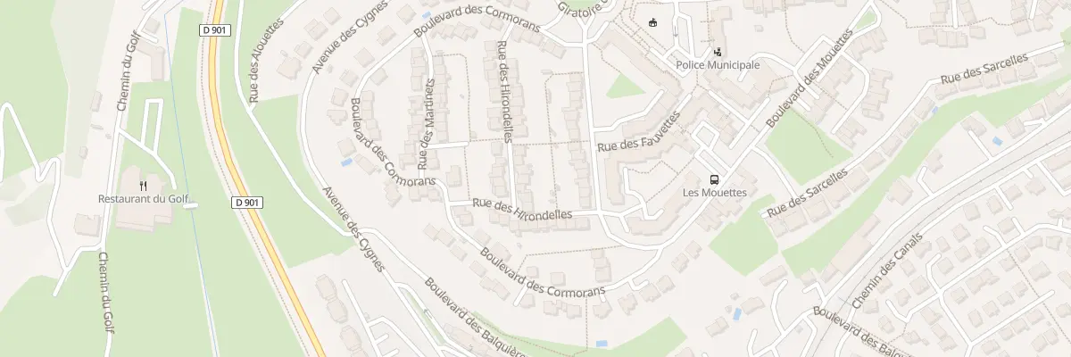 Plan du 23 Rue des Hirondelles à Onet-le-Château