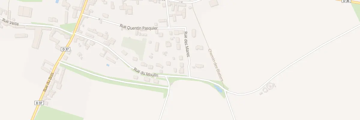 Plan du 5 Rue des Mares à Cressonsacq