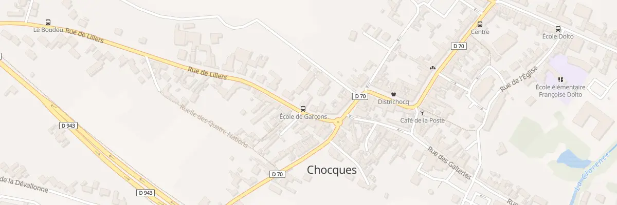 Plan du 56 Rue de Lillers à Chocques
