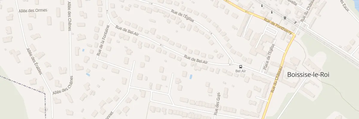 Plan du 29 Rue de Bel Air à Boissise-le-Roi