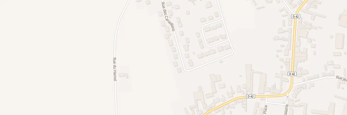 Plan du 16 Rue des Canadiens à Marcelcave