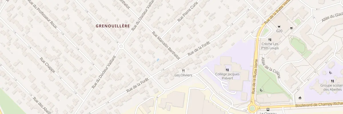 Plan du 54 Rue Marcelin Berthelot à Noisy-le-Grand