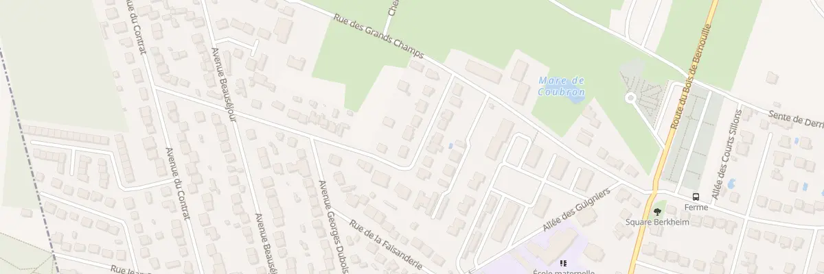 Plan du 10 Rue Henri Christin à Coubron