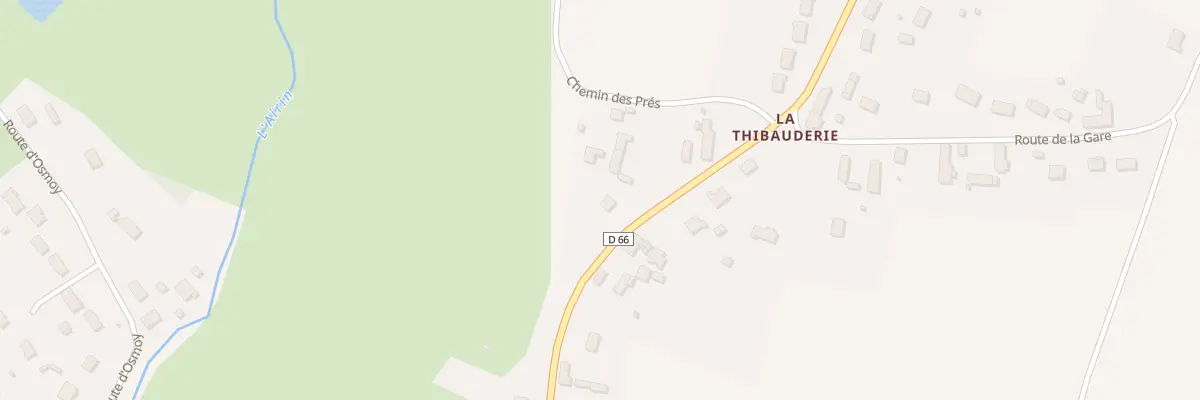 Plan du 7 Rte de Farges à Savigny-en-Septaine