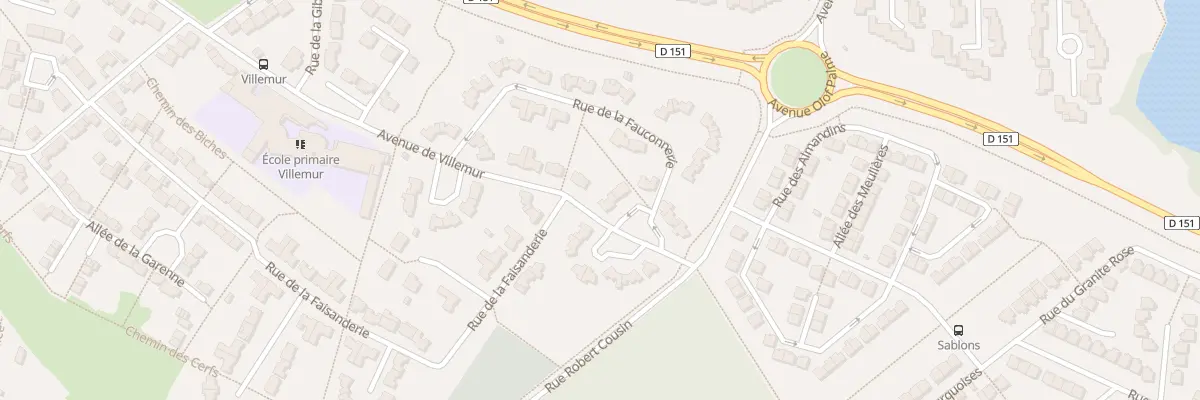Plan du 102 Pl des Sarcelles à Nandy