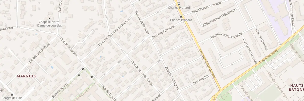 Plan du 34 Rue de Stalingrad à Noisy-le-Grand