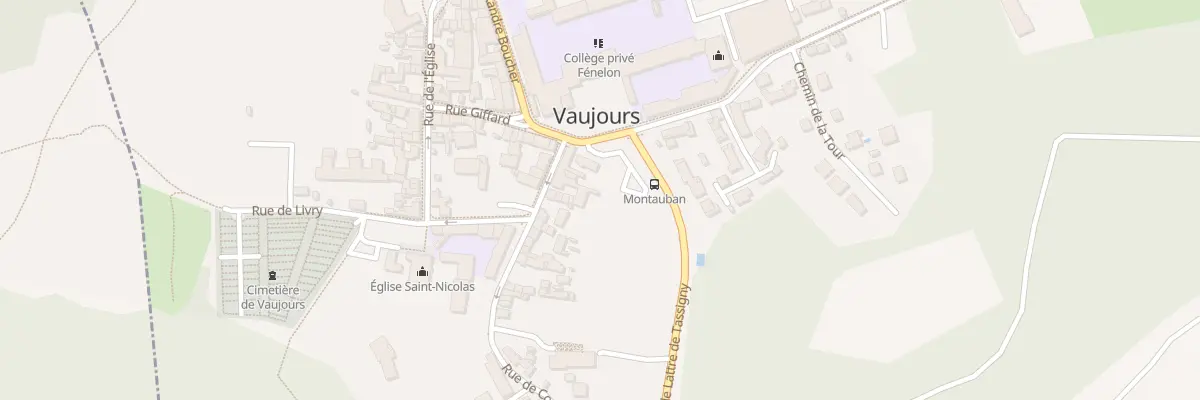 Plan du 7 Rue de Coubron à Vaujours