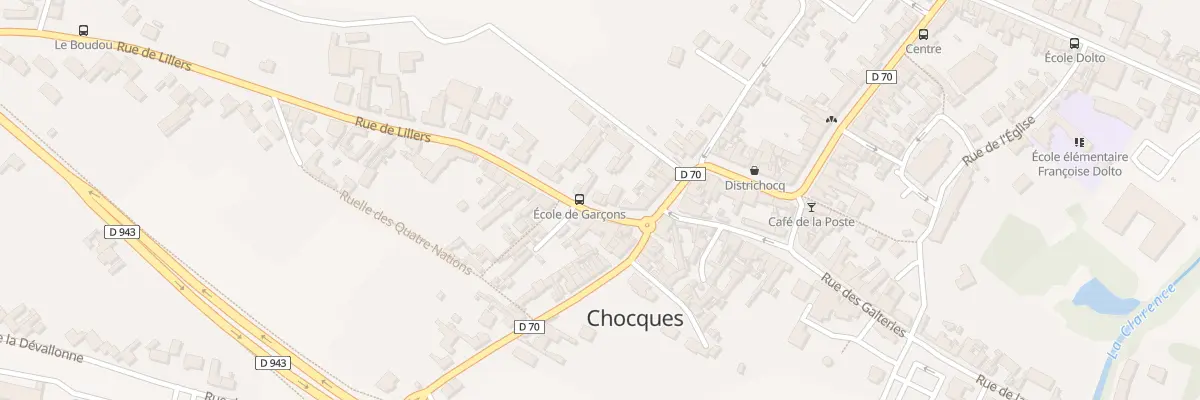 Plan du 44 Rue de Lillers à Chocques