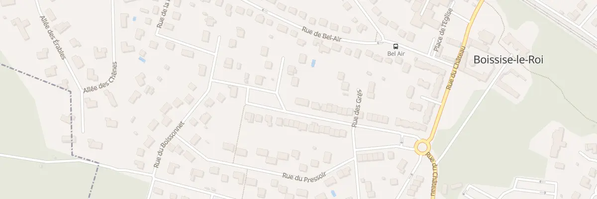 Plan du 32 Rue du Donjon à Boissise-le-Roi